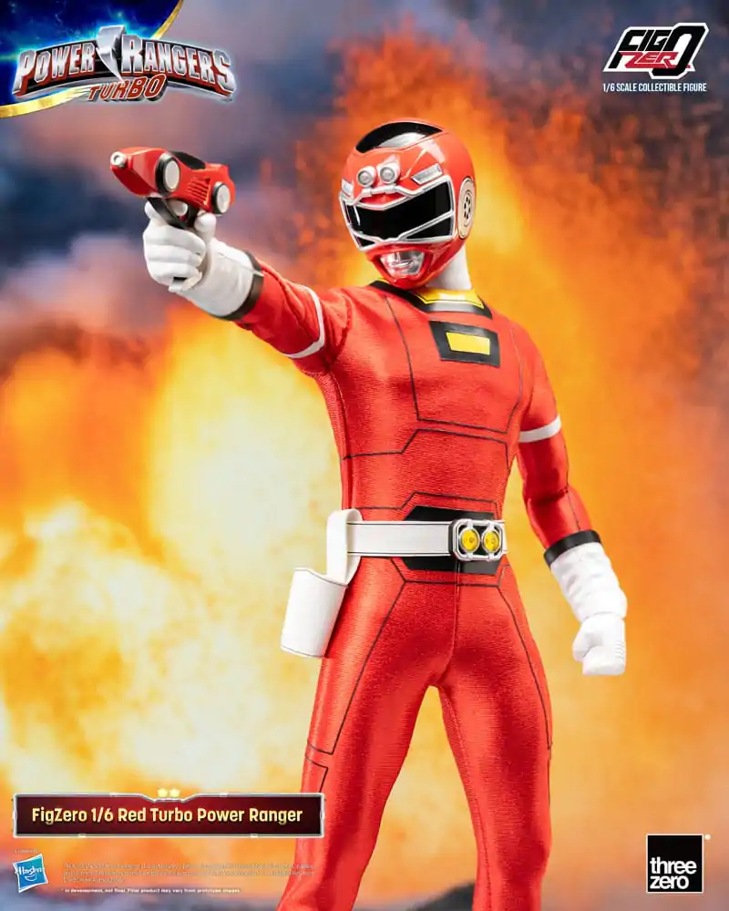 Power Rangers Turbo FigZero Figurka Akcji 1/6 Red Turbo Power Ranger 30 cm zdjęcie produktu