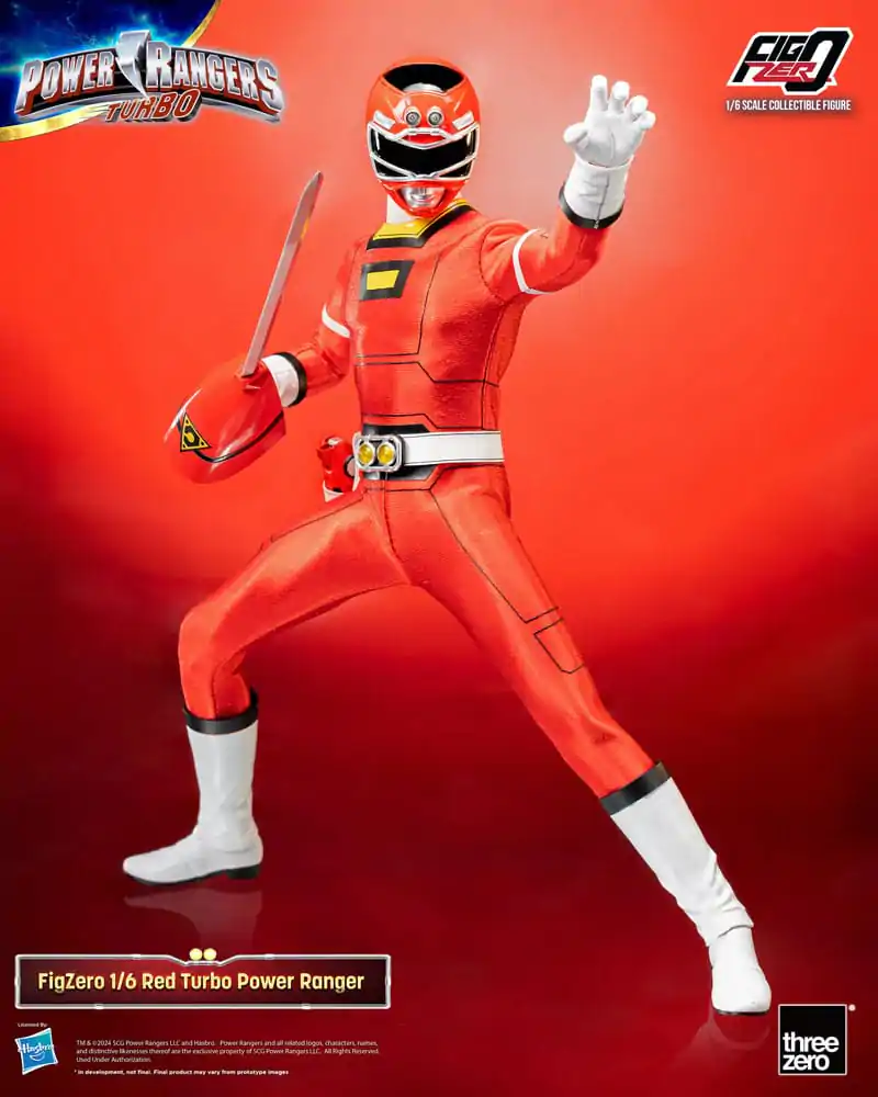 Power Rangers Turbo FigZero Figurka Akcji 1/6 Red Turbo Power Ranger 30 cm zdjęcie produktu