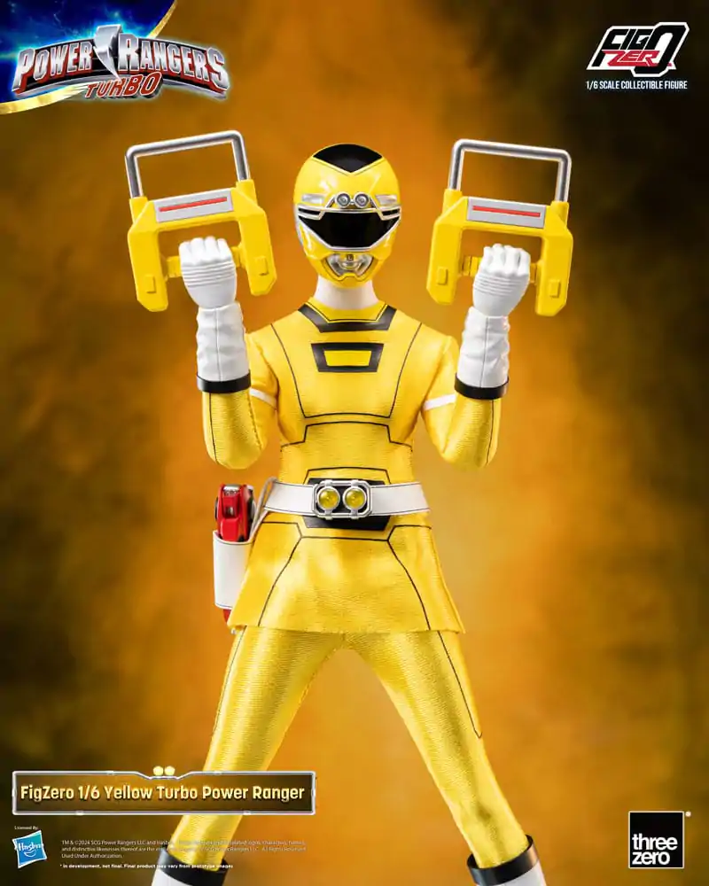 Power Rangers Turbo FigZero Figurka Akcji 1/6 Żółty Turbo Power Ranger 30 cm zdjęcie produktu