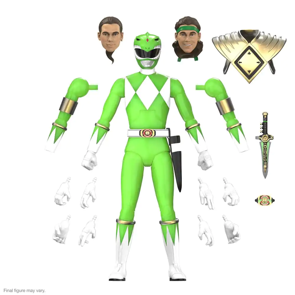 Power Rangers Ultimates Figurka Akcji Green Ranger (Glow) 18 cm zdjęcie produktu