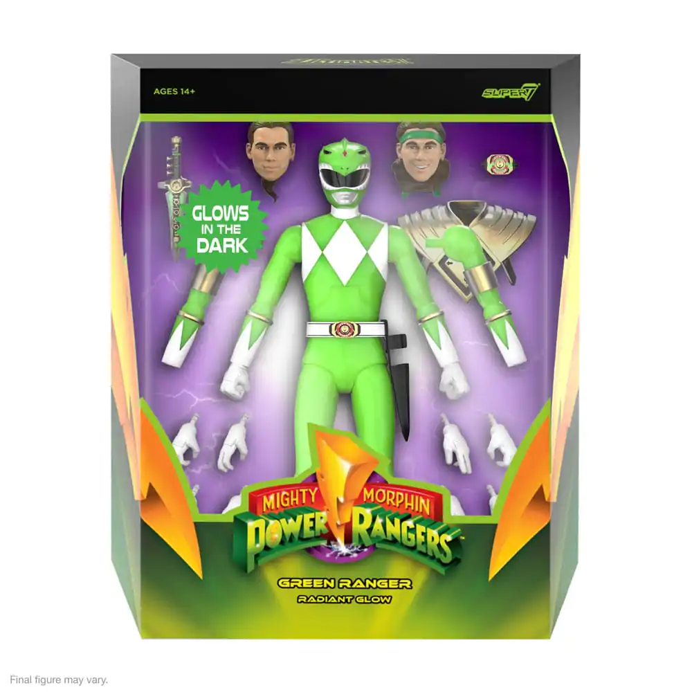 Power Rangers Ultimates Figurka Akcji Green Ranger (Glow) 18 cm zdjęcie produktu