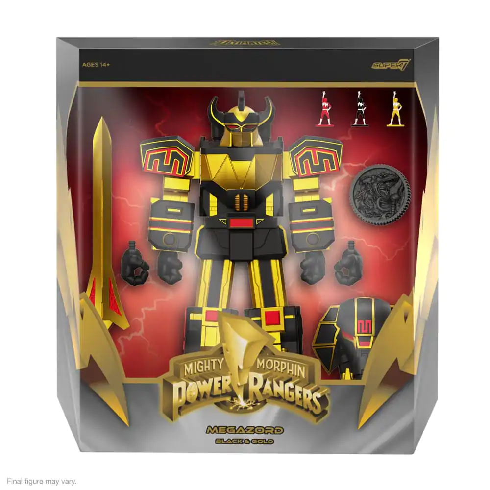 Power Rangers Ultimates Figurka Akcji Megazord (Black/Gold) 18 cm zdjęcie produktu