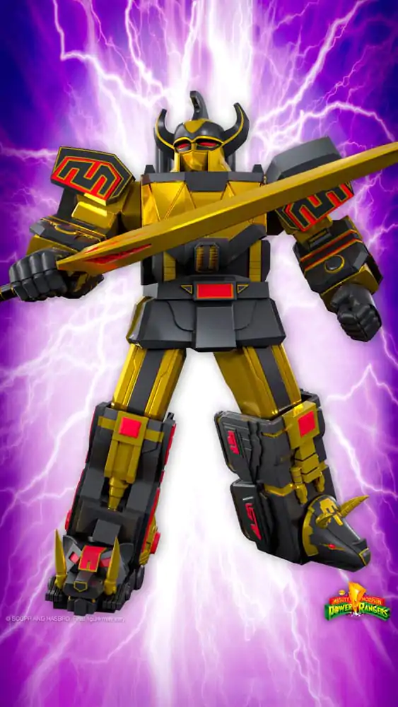 Power Rangers Ultimates Figurka Akcji Megazord (Black/Gold) 18 cm zdjęcie produktu