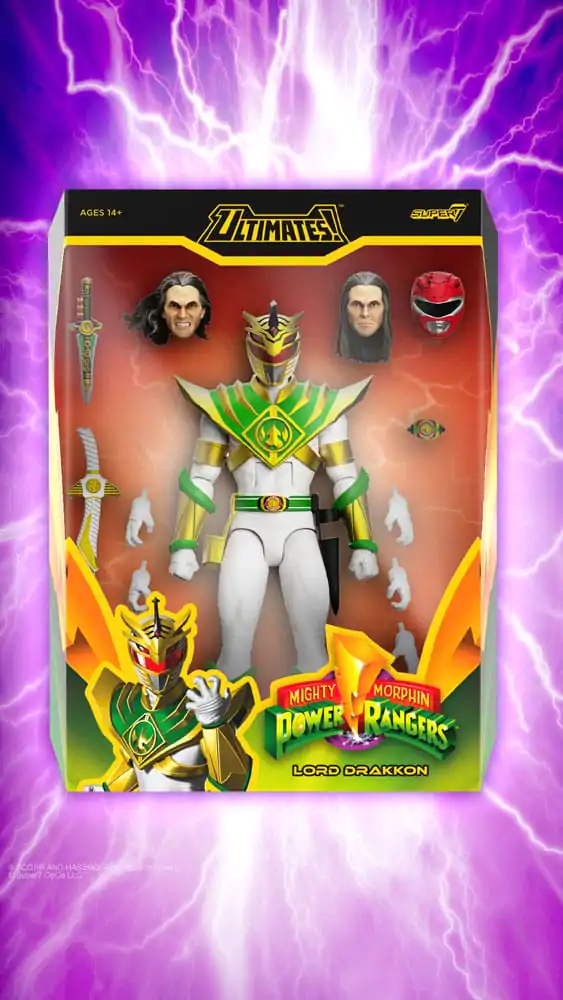 Power Rangers Ultimates Figurka Akcji Mighty Morphin Power Rangers Lord Drakkon 18 cm zdjęcie produktu