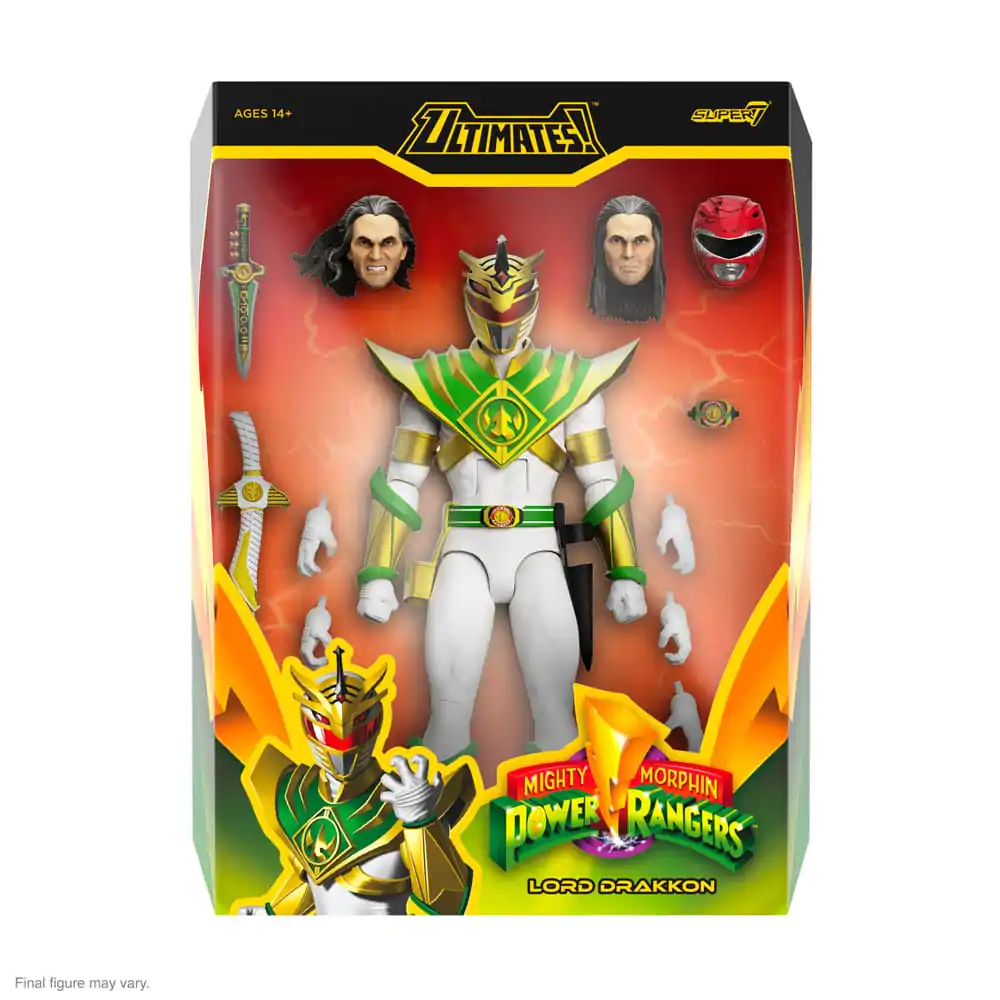 Power Rangers Ultimates Figurka Akcji Mighty Morphin Power Rangers Lord Drakkon 18 cm zdjęcie produktu