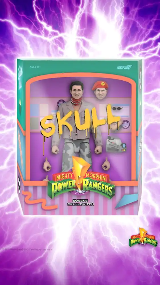 Power Rangers Ultimates Figurka Akcji Skull 18 cm zdjęcie produktu