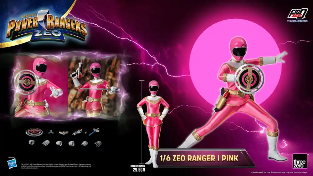 Power Rangers Zeo FigZero Figurka Akcji 1/6 Ranger I Pink 30 cm zdjęcie produktu