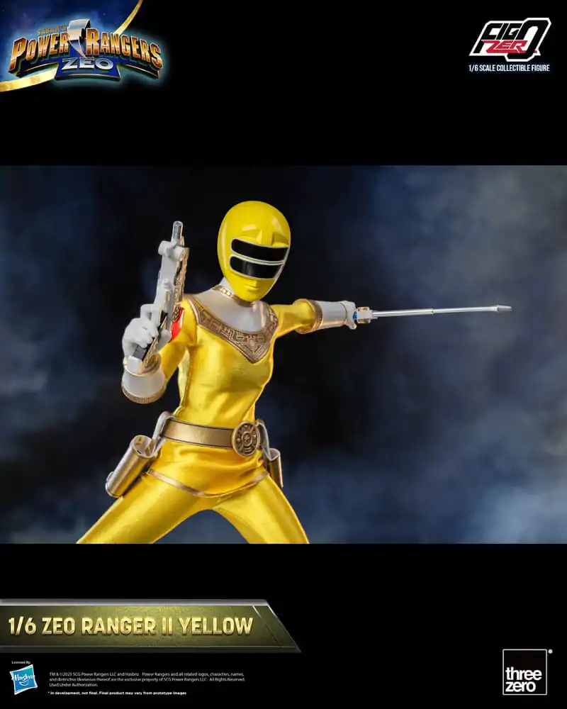 Power Rangers Zeo FigZero Figurka Akcji 1/6 Ranger II Żółty 30 cm zdjęcie produktu