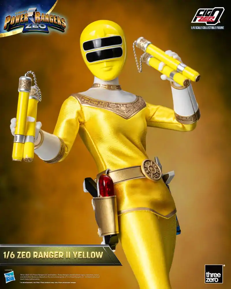Power Rangers Zeo FigZero Figurka Akcji 1/6 Ranger II Żółty 30 cm zdjęcie produktu