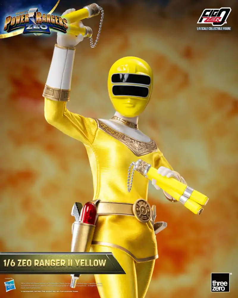 Power Rangers Zeo FigZero Figurka Akcji 1/6 Ranger II Żółty 30 cm zdjęcie produktu