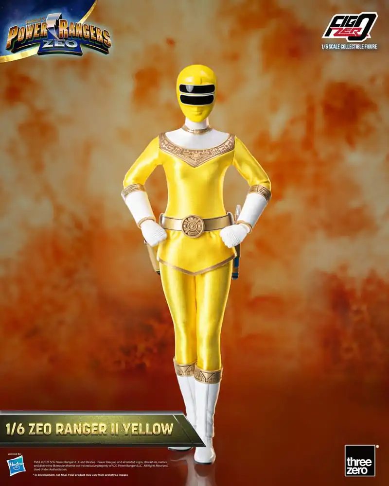Power Rangers Zeo FigZero Figurka Akcji 1/6 Ranger II Żółty 30 cm zdjęcie produktu