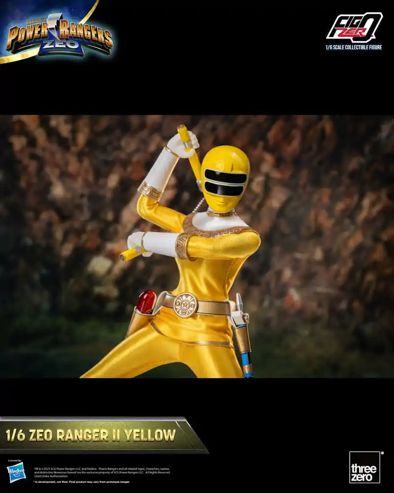 Power Rangers Zeo FigZero Figurka Akcji 1/6 Ranger II Żółty 30 cm zdjęcie produktu