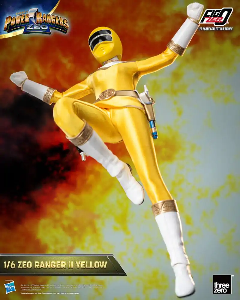 Power Rangers Zeo FigZero Figurka Akcji 1/6 Ranger II Żółty 30 cm zdjęcie produktu