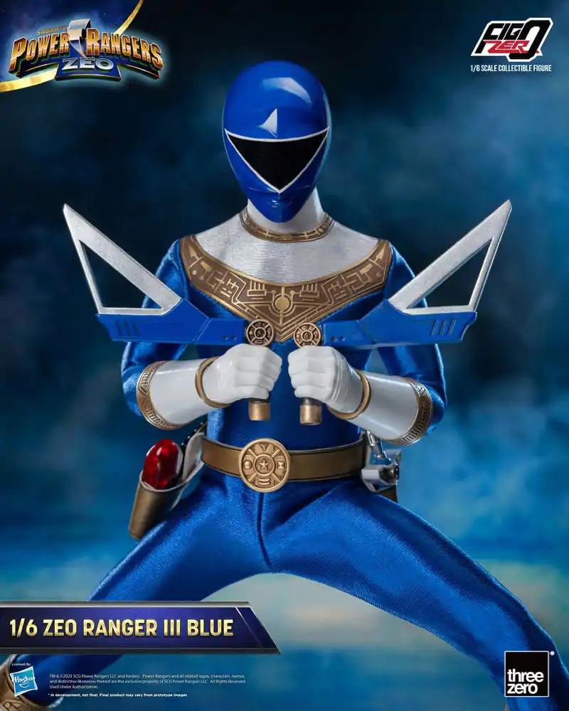 Power Rangers Zeo FigZero Figurka Akcji 1/6 Ranger III Blue 30 cm zdjęcie produktu