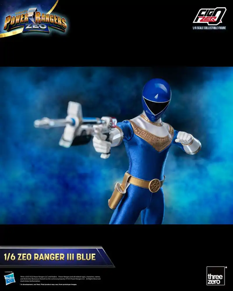 Power Rangers Zeo FigZero Figurka Akcji 1/6 Ranger III Blue 30 cm zdjęcie produktu