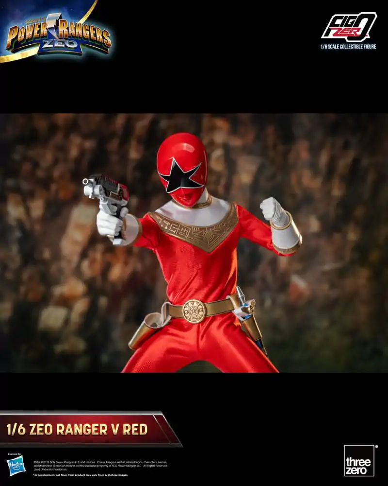 Power Rangers Zeo FigZero Figurka Akcji 1/6 Ranger V Red 30 cm zdjęcie produktu