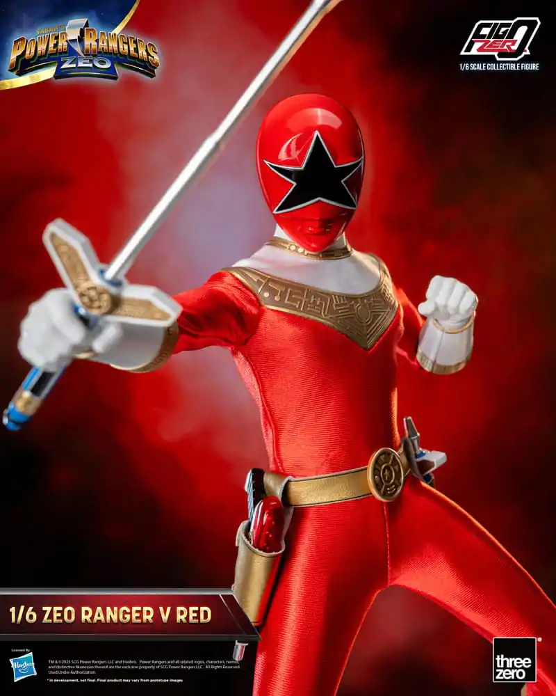 Power Rangers Zeo FigZero Figurka Akcji 1/6 Ranger V Red 30 cm zdjęcie produktu