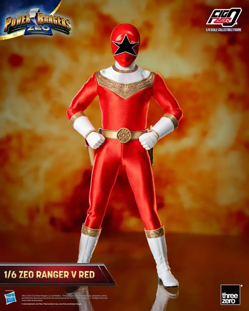 Power Rangers Zeo FigZero Figurka Akcji 1/6 Ranger V Red 30 cm zdjęcie produktu