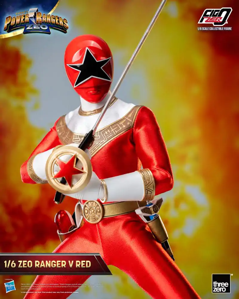 Power Rangers Zeo FigZero Figurka Akcji 1/6 Ranger V Red 30 cm zdjęcie produktu