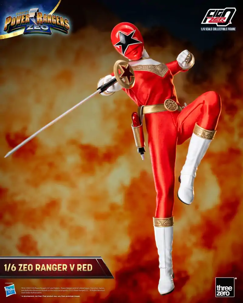 Power Rangers Zeo FigZero Figurka Akcji 1/6 Ranger V Red 30 cm zdjęcie produktu