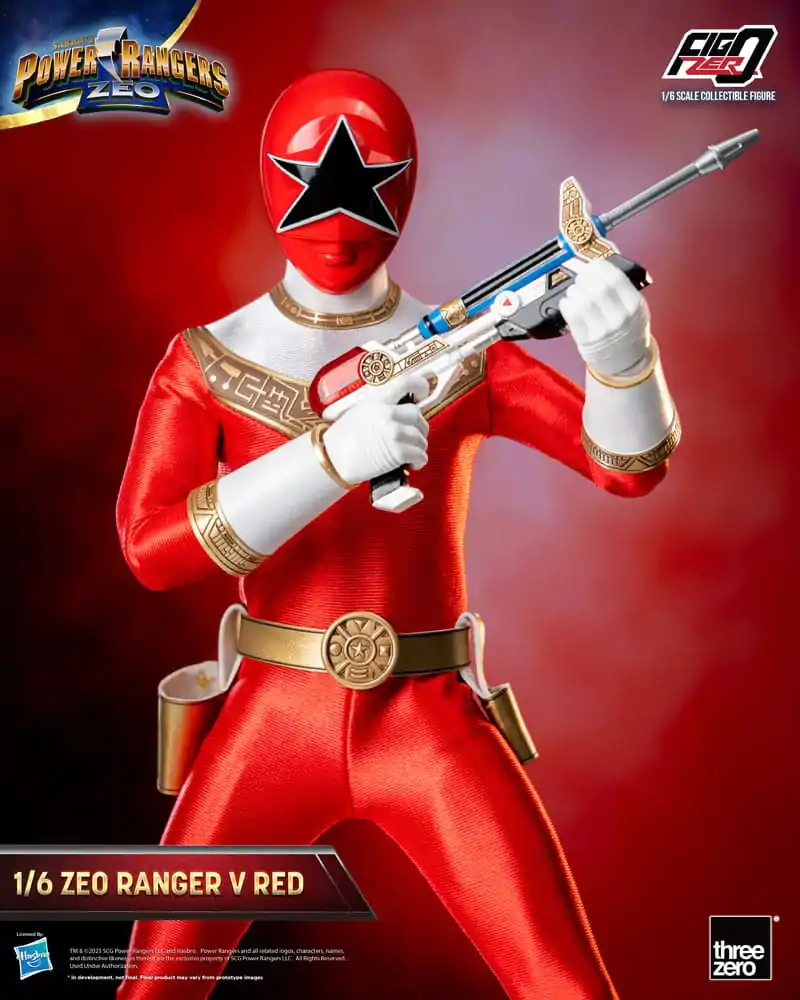 Power Rangers Zeo FigZero Figurka Akcji 1/6 Ranger V Red 30 cm zdjęcie produktu