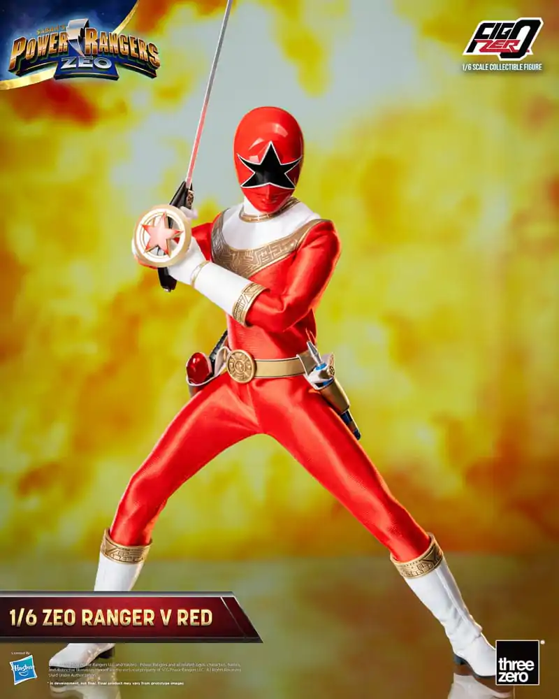 Power Rangers Zeo FigZero Figurka Akcji 1/6 Ranger V Red 30 cm zdjęcie produktu