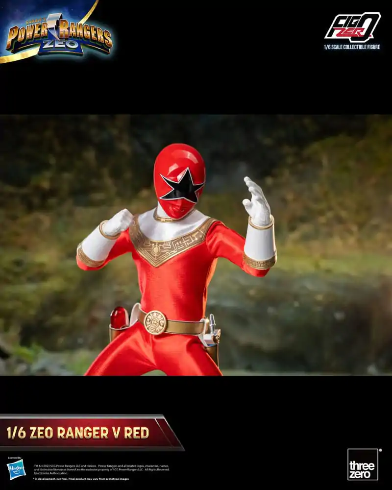 Power Rangers Zeo FigZero Figurka Akcji 1/6 Ranger V Red 30 cm zdjęcie produktu