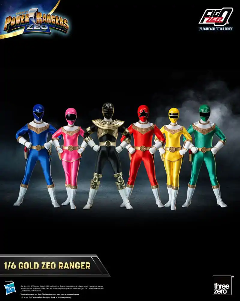Power Rangers Zeo FigZero Figurka Akcji 1/6 Gold Zeo Power Ranger 30 cm zdjęcie produktu