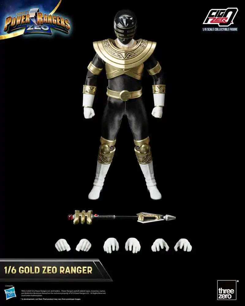 Power Rangers Zeo FigZero Figurka Akcji 1/6 Gold Zeo Power Ranger 30 cm zdjęcie produktu