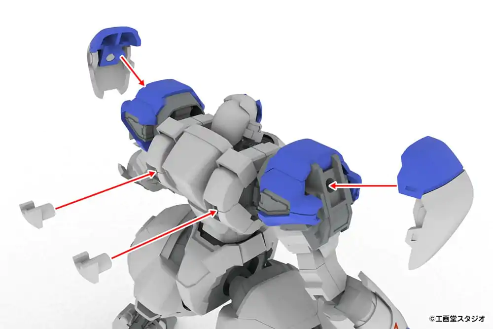 POWERDoLLS2 Plastic Model Kit 1/48 X-4S (PDW-S810) PLD 13 cm Model z Plastiku zdjęcie produktu