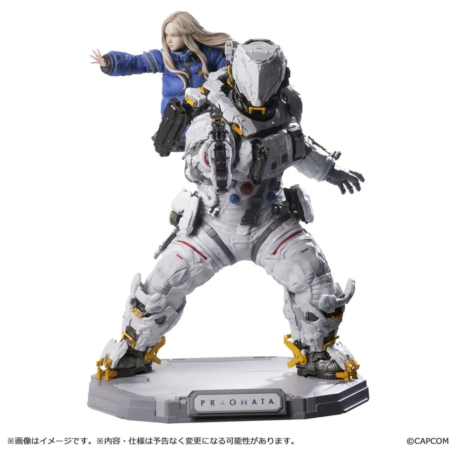 Pragmata Capcom Figure Builder Creator's Model PVC Figurka Hugh & Diana 28 cm zdjęcie produktu