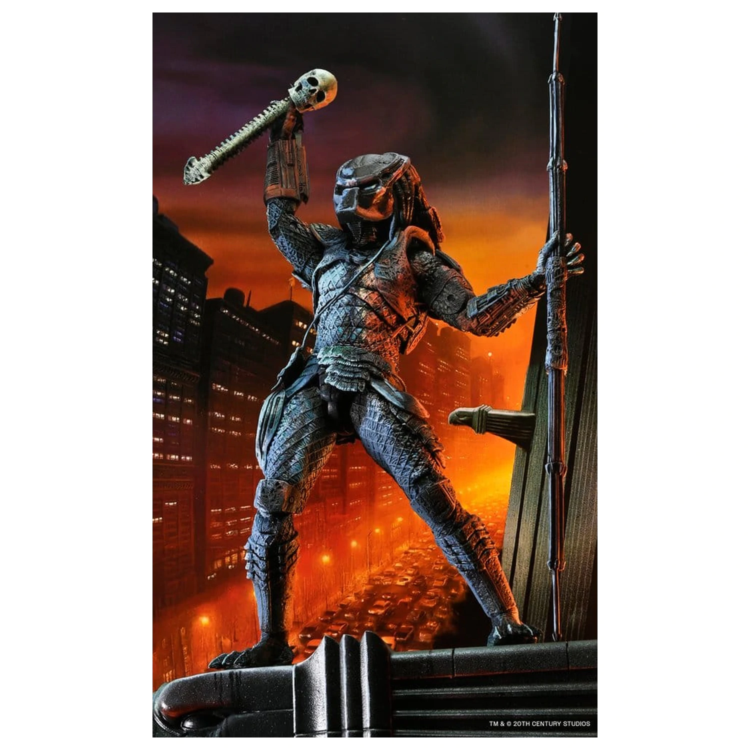 Predator 2 figurka City Hunter Poster Series 18 cm zdjęcie produktu
