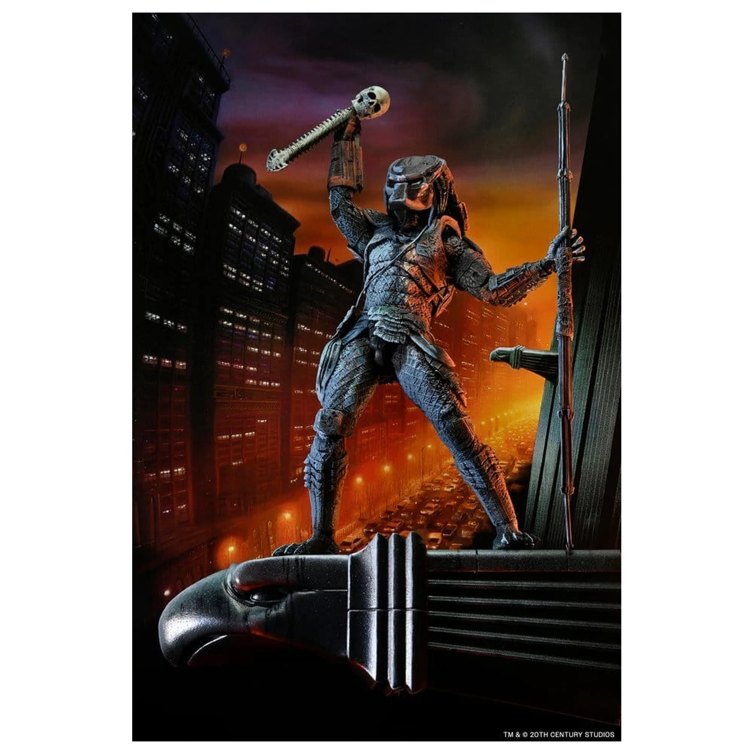 Predator 2 figurka City Hunter Poster Series 18 cm zdjęcie produktu