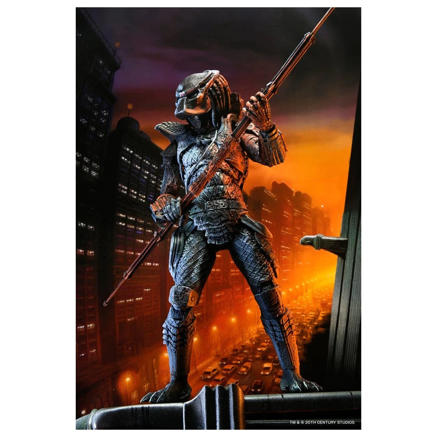 Predator 2 figurka City Hunter Poster Series 18 cm zdjęcie produktu