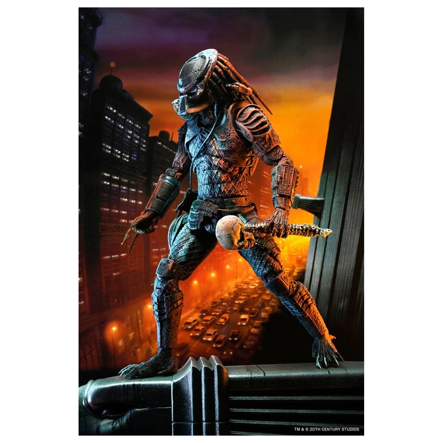 Predator 2 figurka City Hunter Poster Series 18 cm zdjęcie produktu