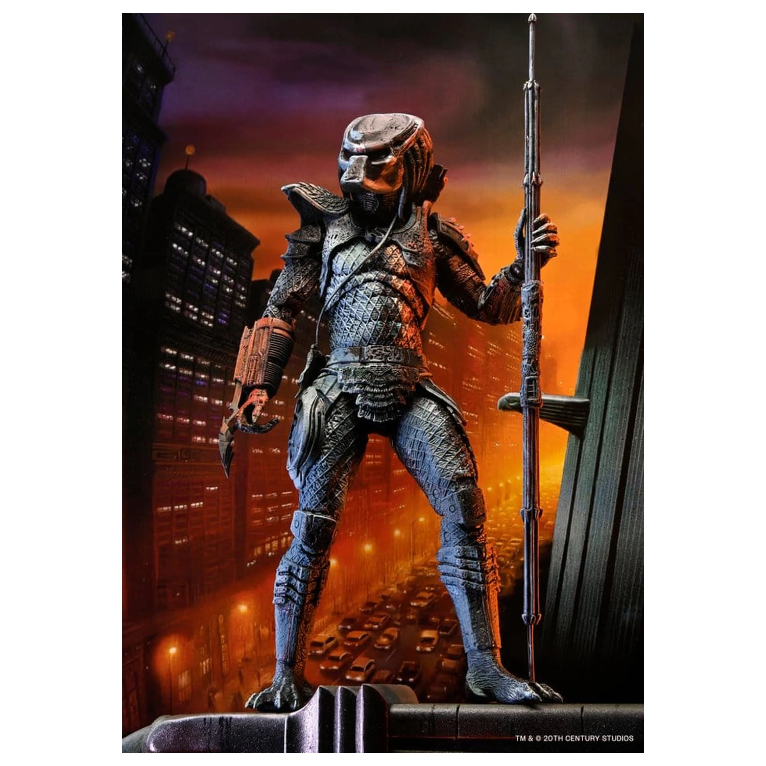 Predator 2 figurka City Hunter Poster Series 18 cm zdjęcie produktu