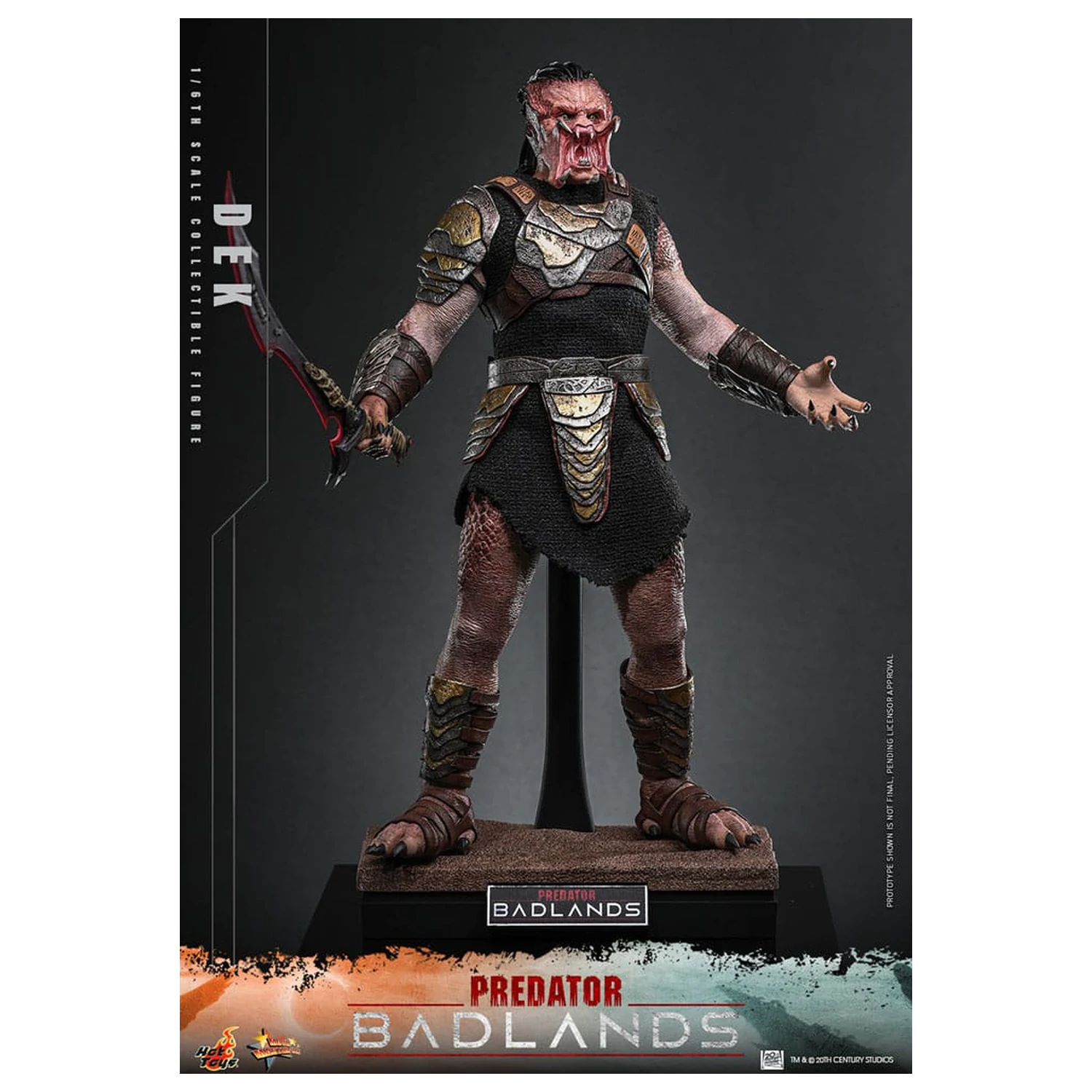 Predator: Badlands Movie Masterpiece figurka akcji 1/6 Dek 30 cm zdjęcie produktu