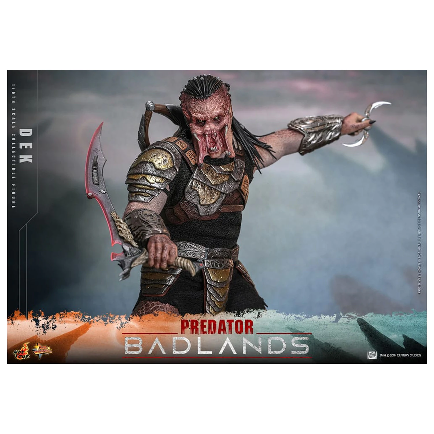 Predator: Badlands Movie Masterpiece figurka akcji 1/6 Dek 30 cm zdjęcie produktu
