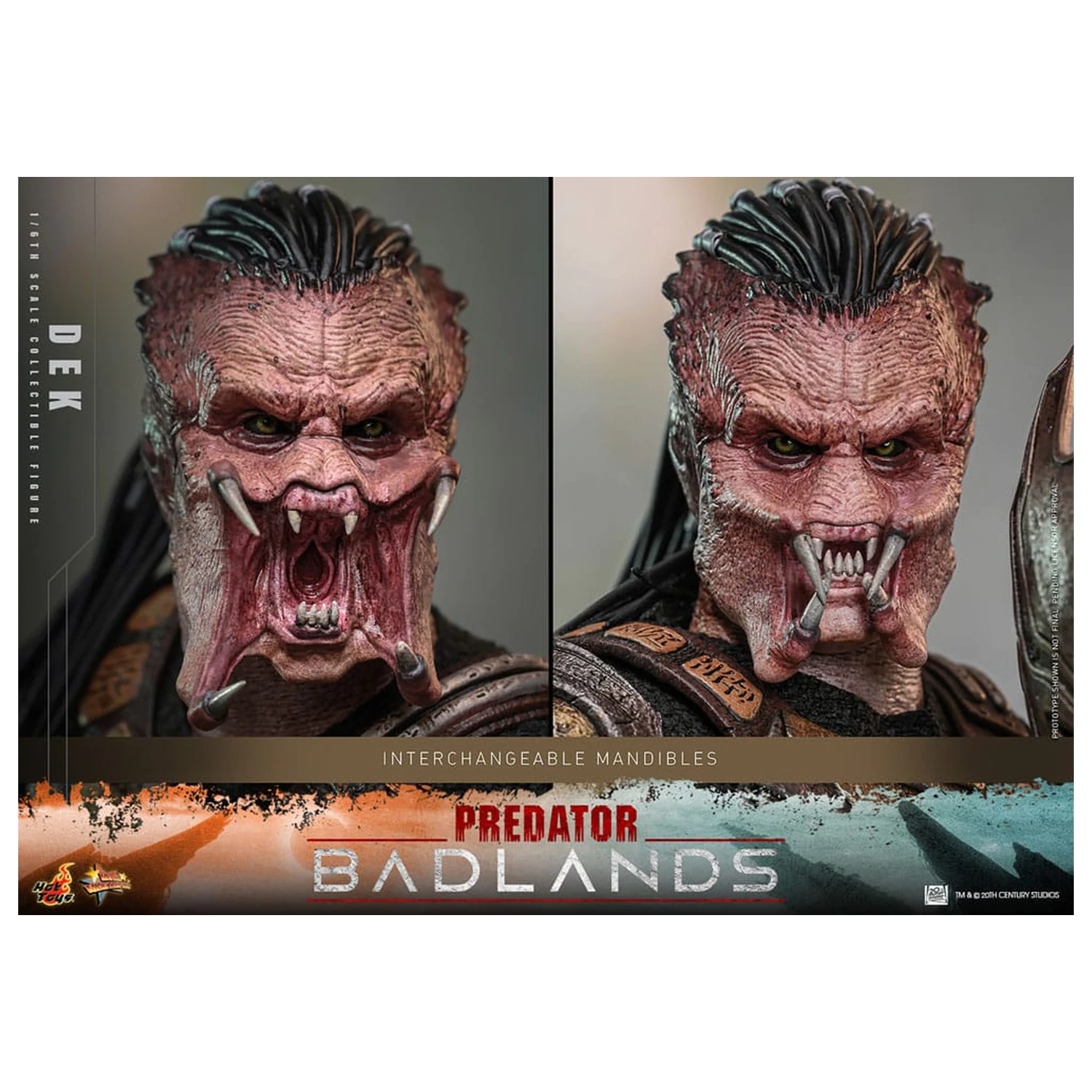 Predator: Badlands Movie Masterpiece figurka akcji 1/6 Dek 30 cm zdjęcie produktu