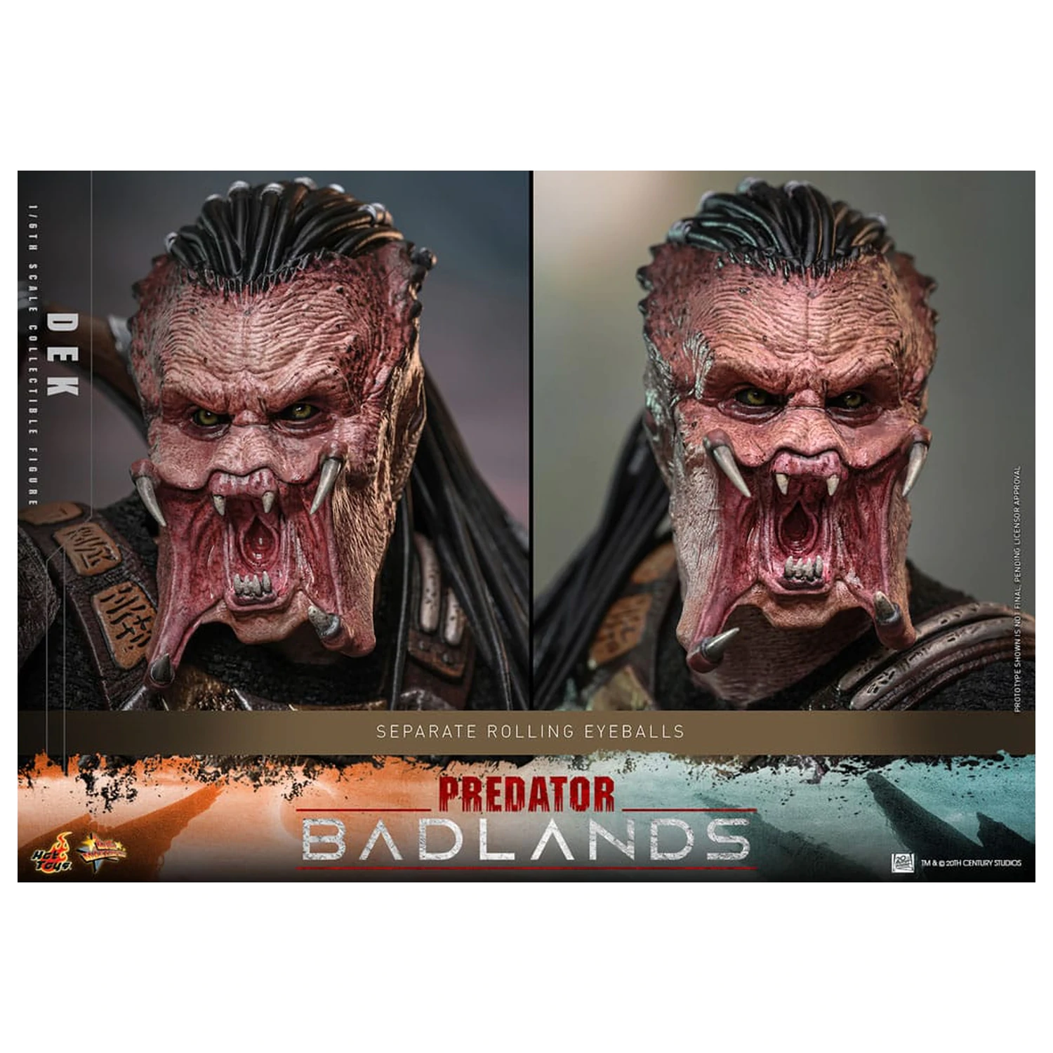 Predator: Badlands Movie Masterpiece figurka akcji 1/6 Dek 30 cm zdjęcie produktu