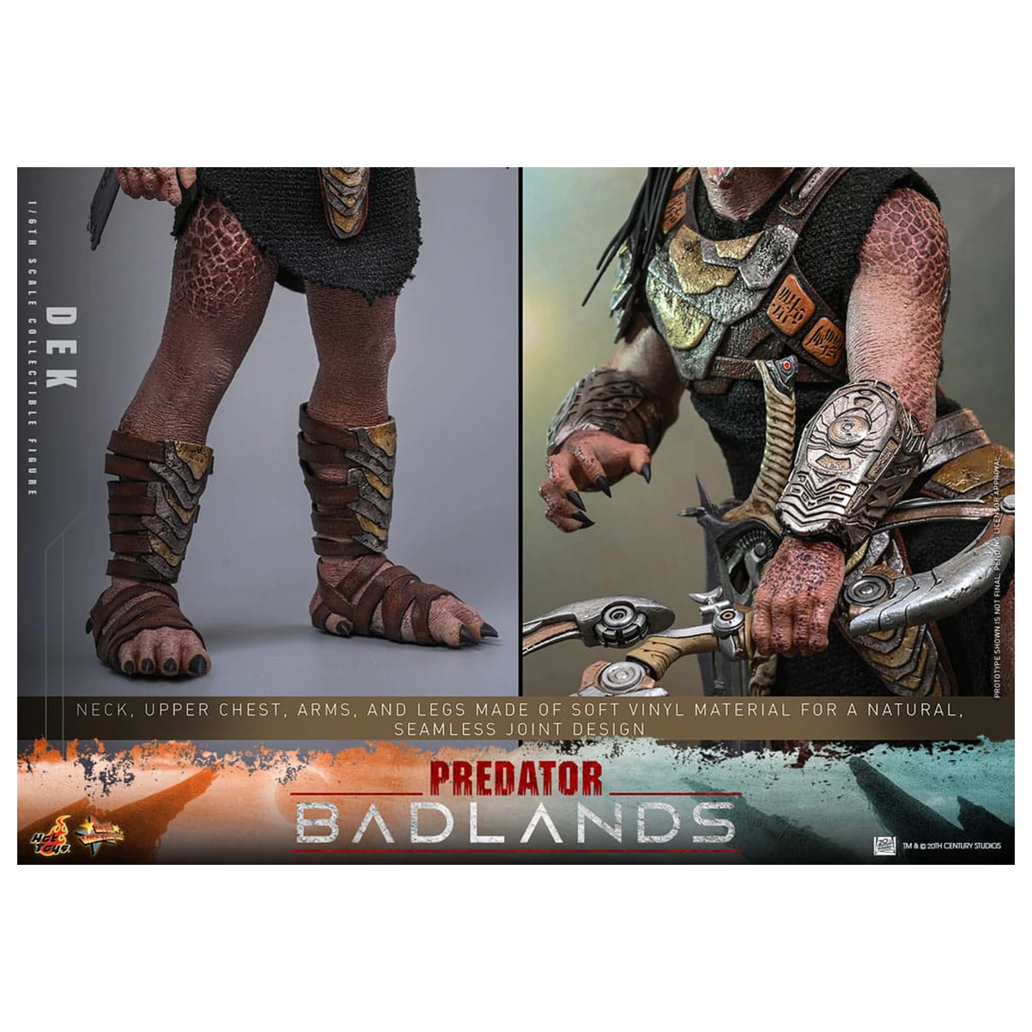 Predator: Badlands Movie Masterpiece figurka akcji 1/6 Dek 30 cm zdjęcie produktu
