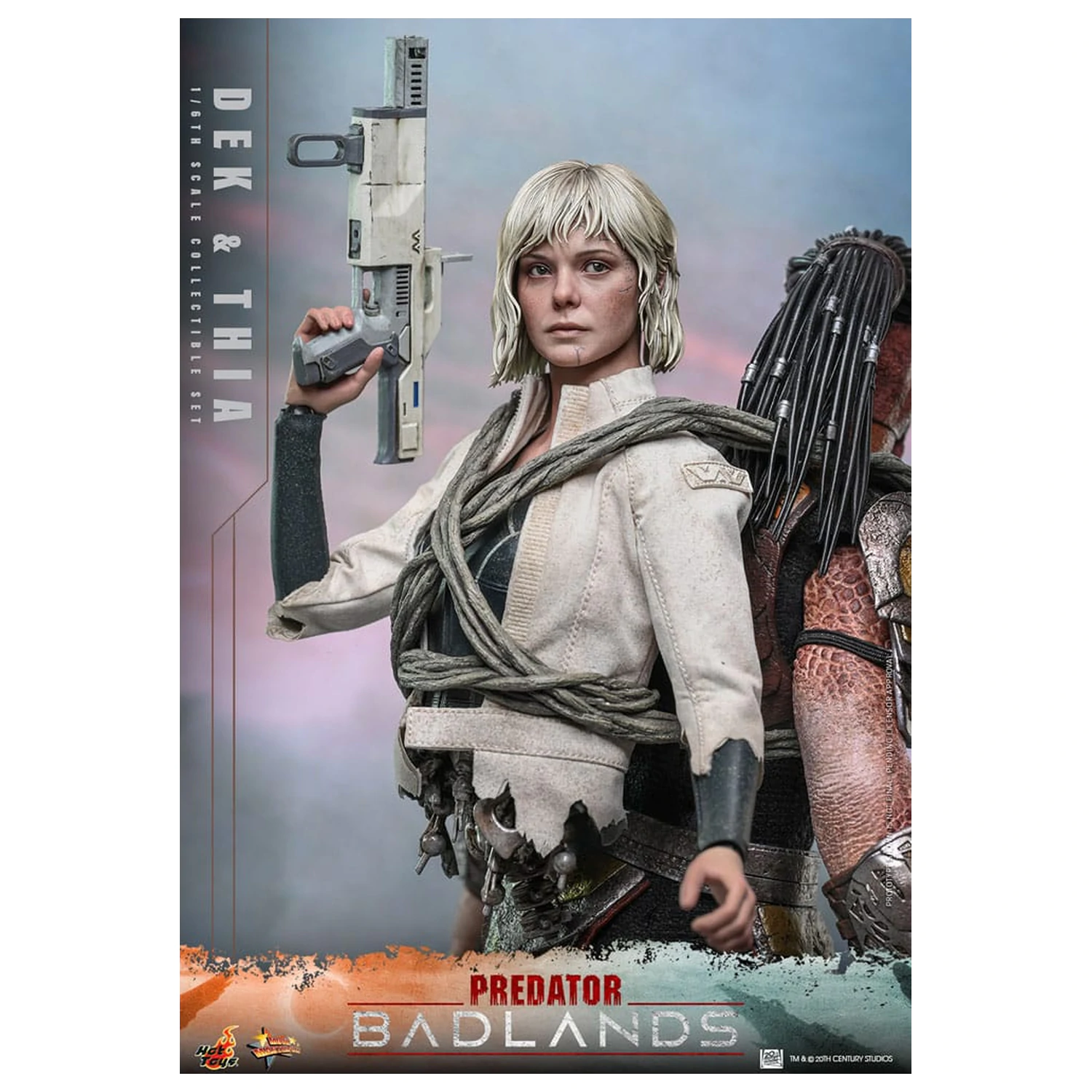 Predator: Badlands Movie Masterpiece figurka akcji 1/6 Dek & Thia 30 cm zdjęcie produktu