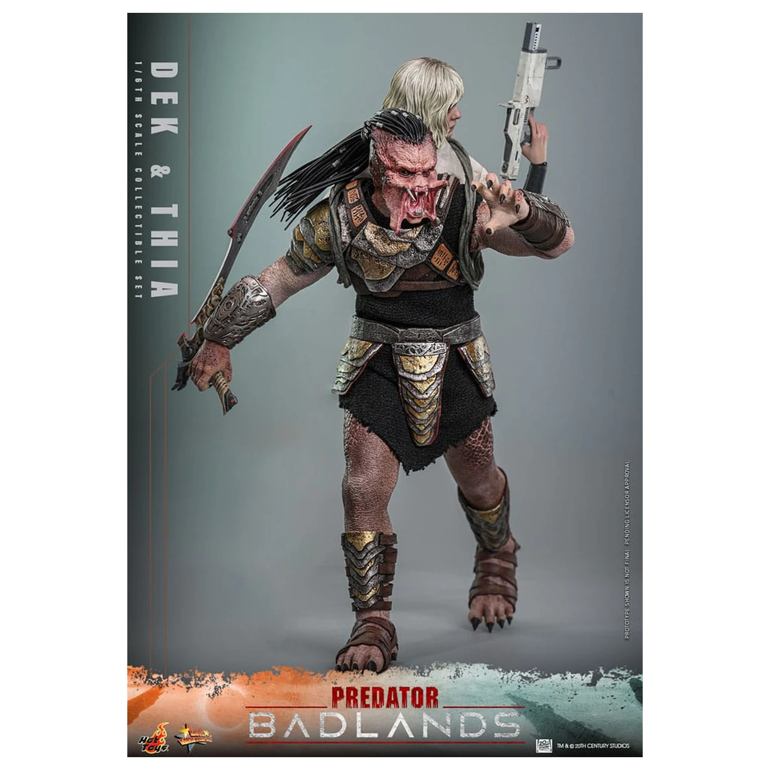 Predator: Badlands Movie Masterpiece figurka akcji 1/6 Dek & Thia 30 cm zdjęcie produktu