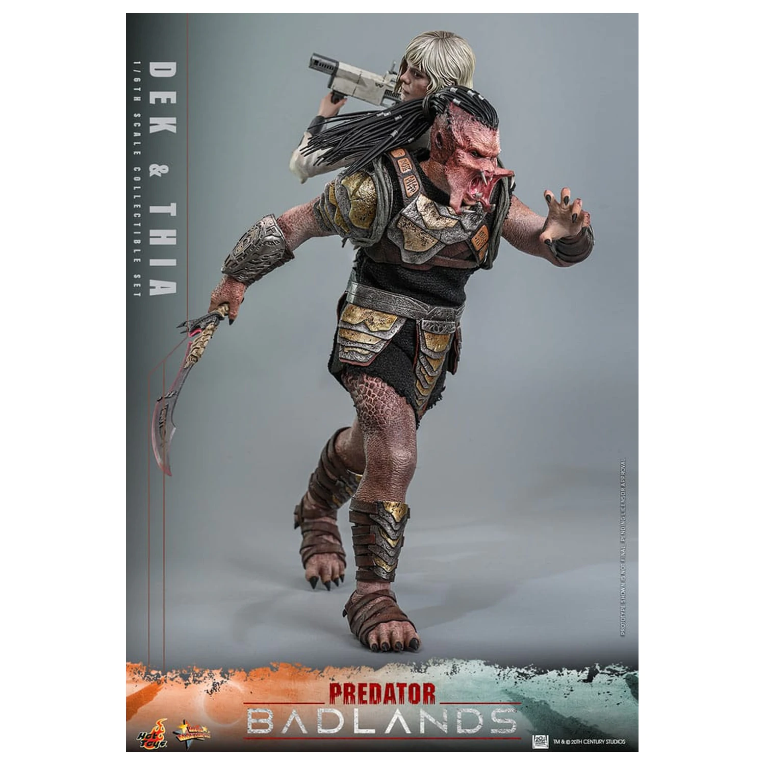 Predator: Badlands Movie Masterpiece figurka akcji 1/6 Dek & Thia 30 cm zdjęcie produktu
