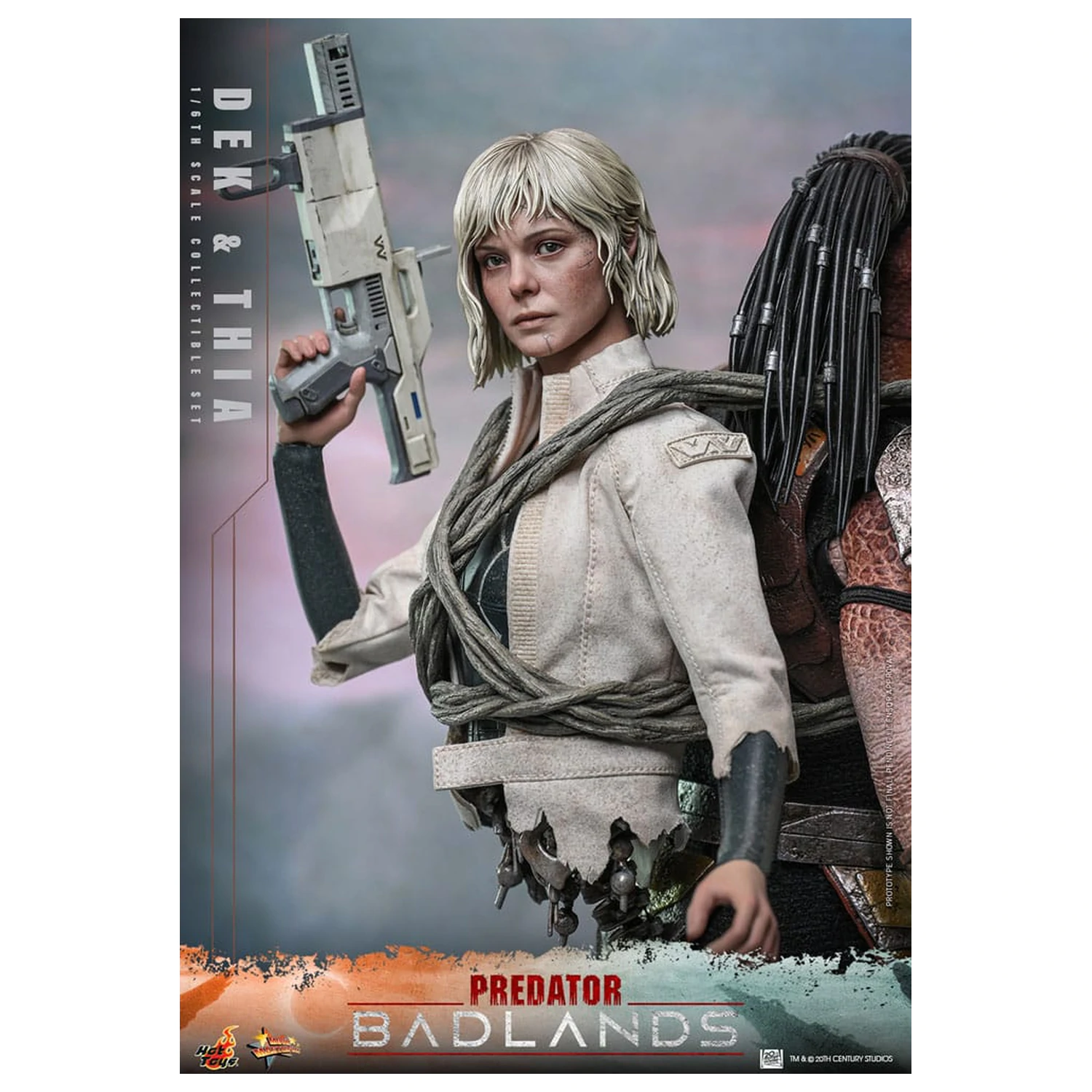 Predator: Badlands Movie Masterpiece figurka akcji 1/6 Dek & Thia 30 cm zdjęcie produktu
