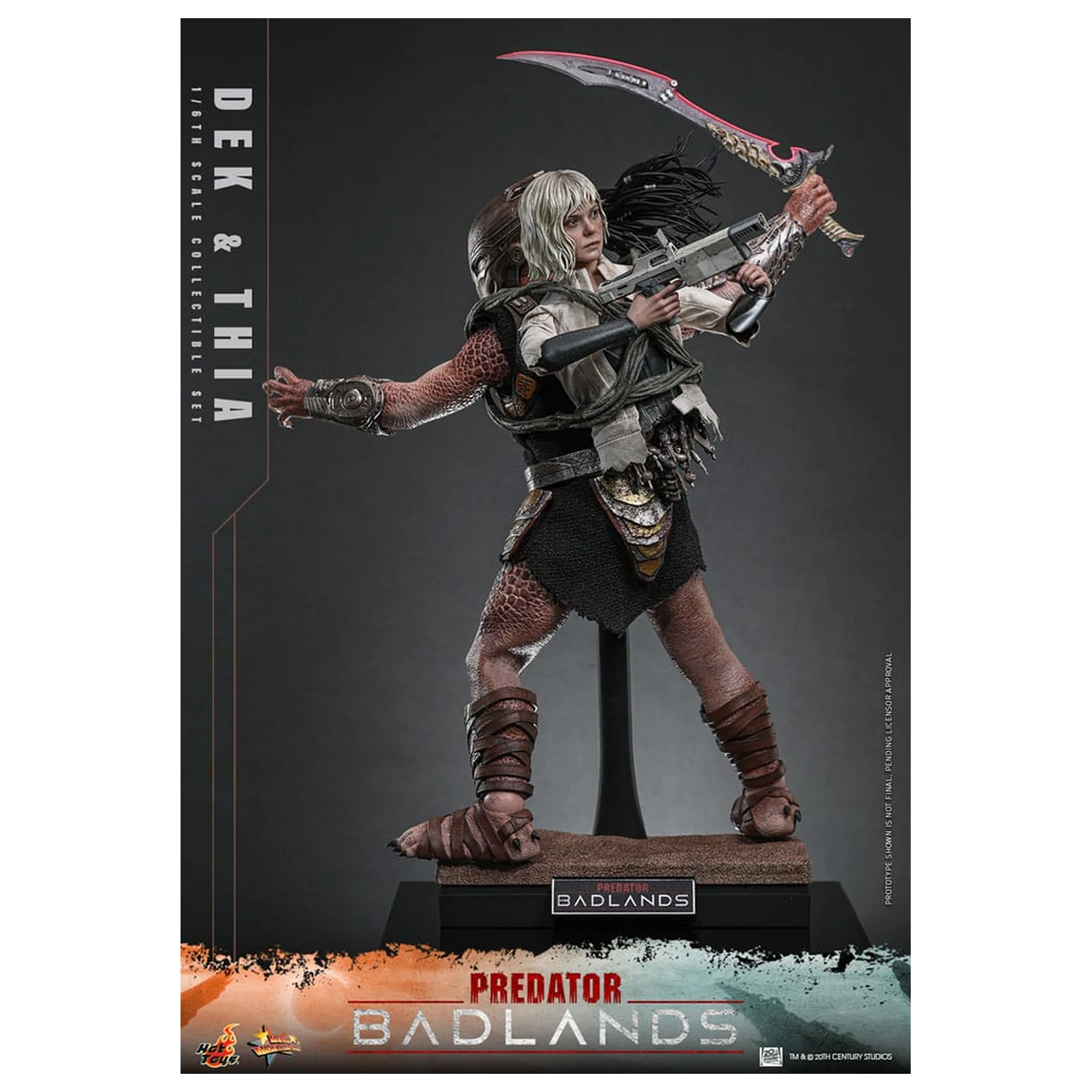 Predator: Badlands Movie Masterpiece figurka akcji 1/6 Dek & Thia 30 cm zdjęcie produktu