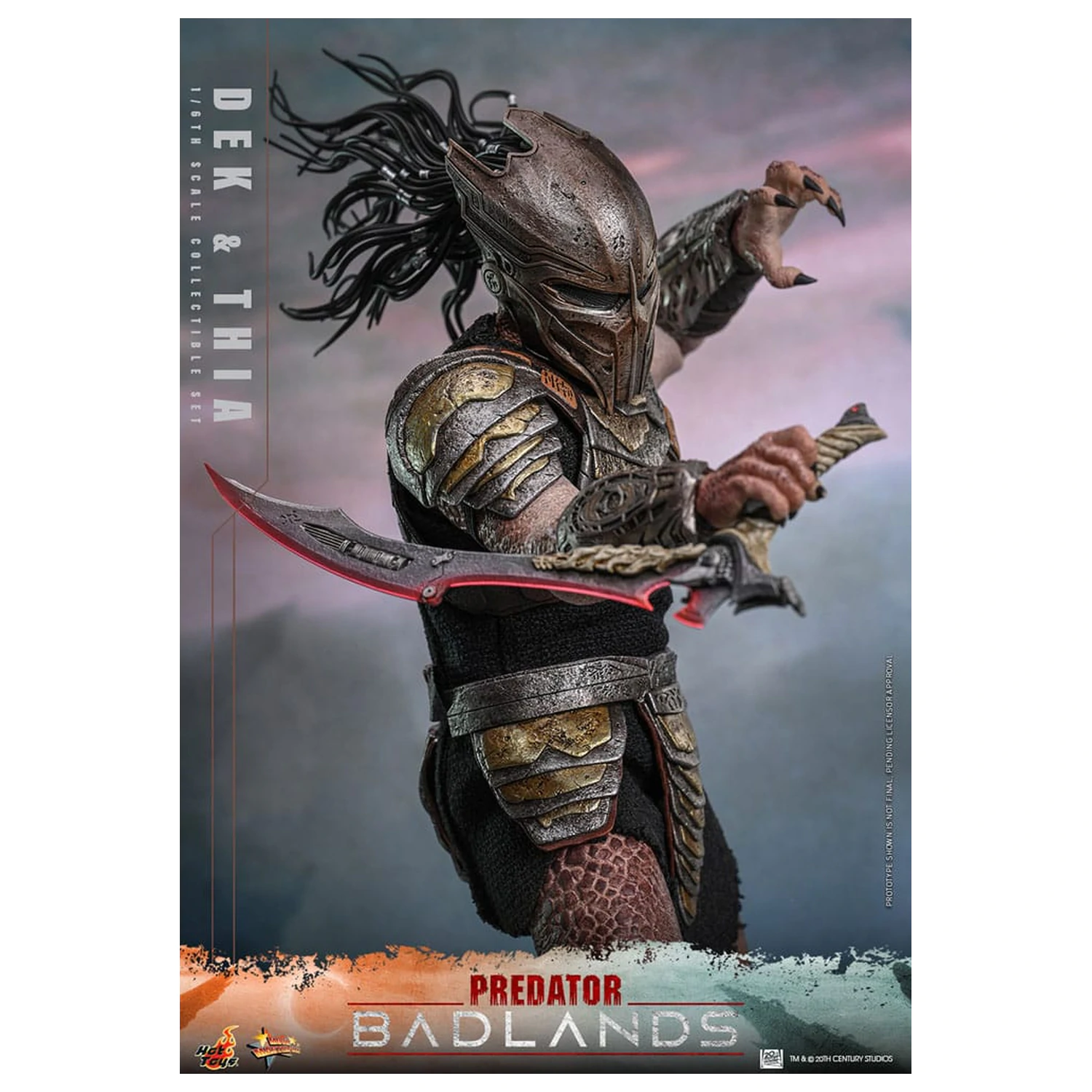 Predator: Badlands Movie Masterpiece figurka akcji 1/6 Dek & Thia 30 cm zdjęcie produktu