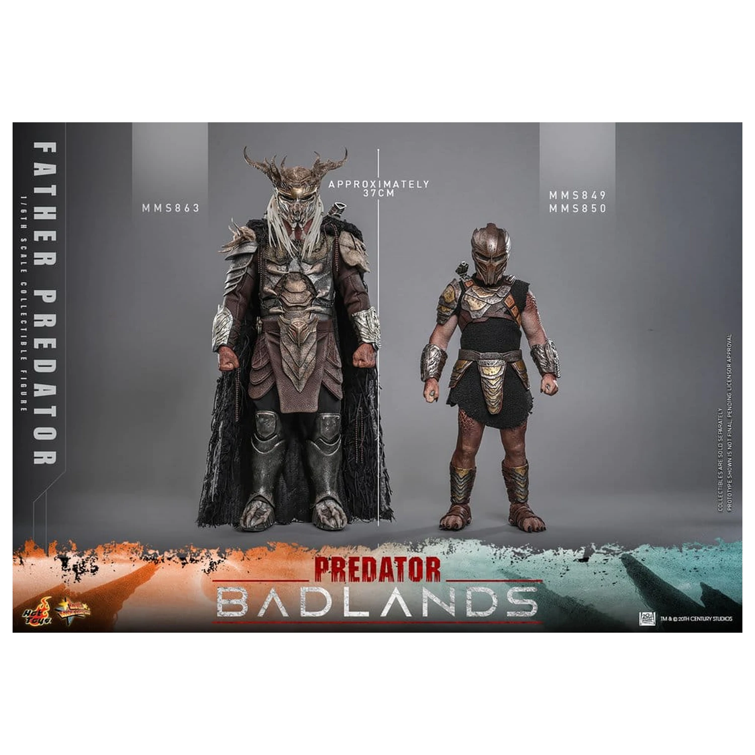 Predator: Badlands Movie Masterpiece Figurka akcji 1/6 Njohrr 36 cm zdjęcie produktu