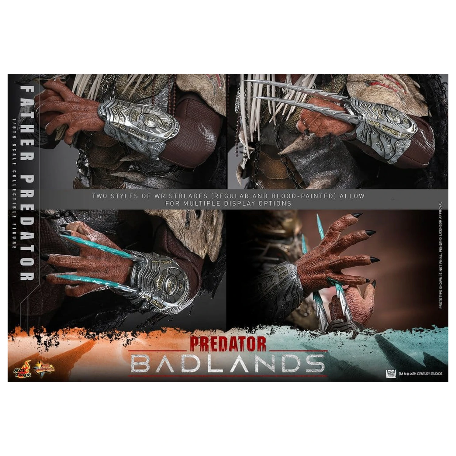 Predator: Badlands Movie Masterpiece Figurka akcji 1/6 Njohrr 36 cm zdjęcie produktu