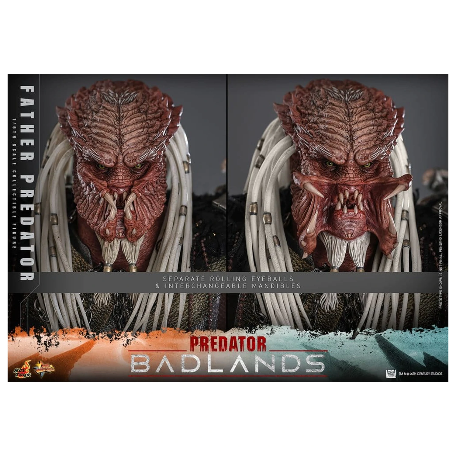 Predator: Badlands Movie Masterpiece Figurka akcji 1/6 Njohrr 36 cm zdjęcie produktu